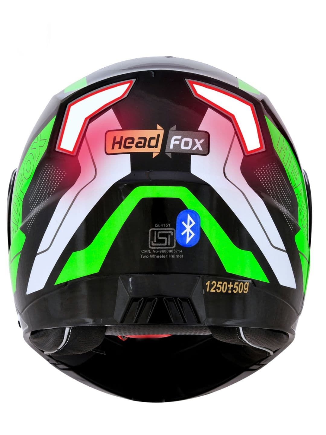 HEADFOX N2 Matt Air 7 Smart Bluetooth Calls Music GPS & Voice Asst. Road DV Helmet - view 1