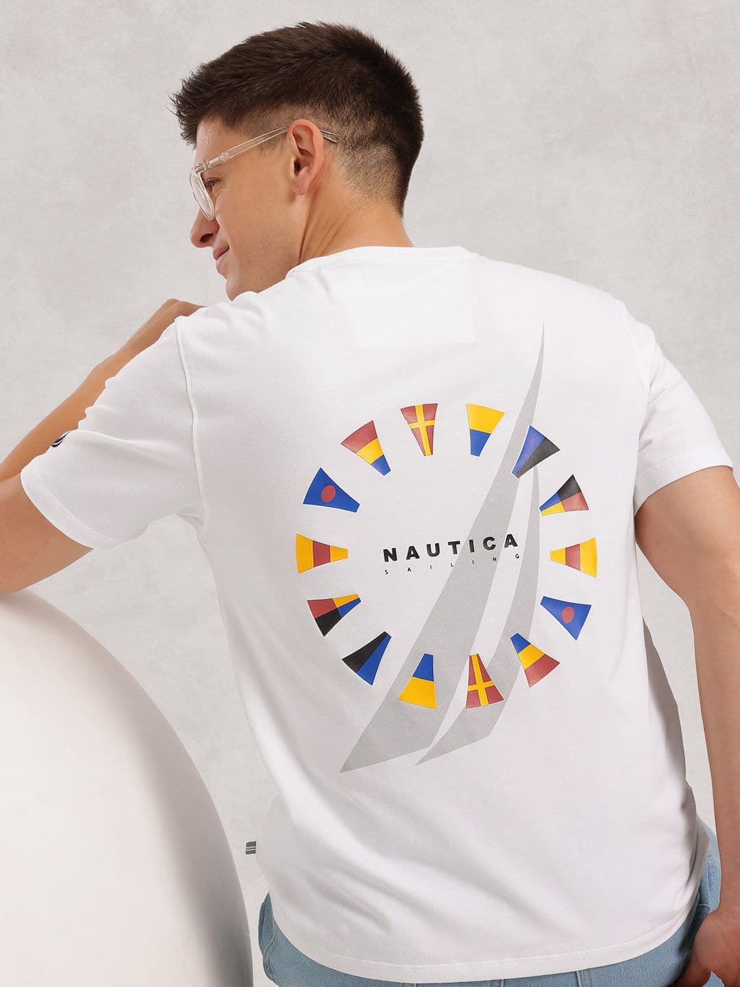 Nautica Men Printed T-shirt - view 1