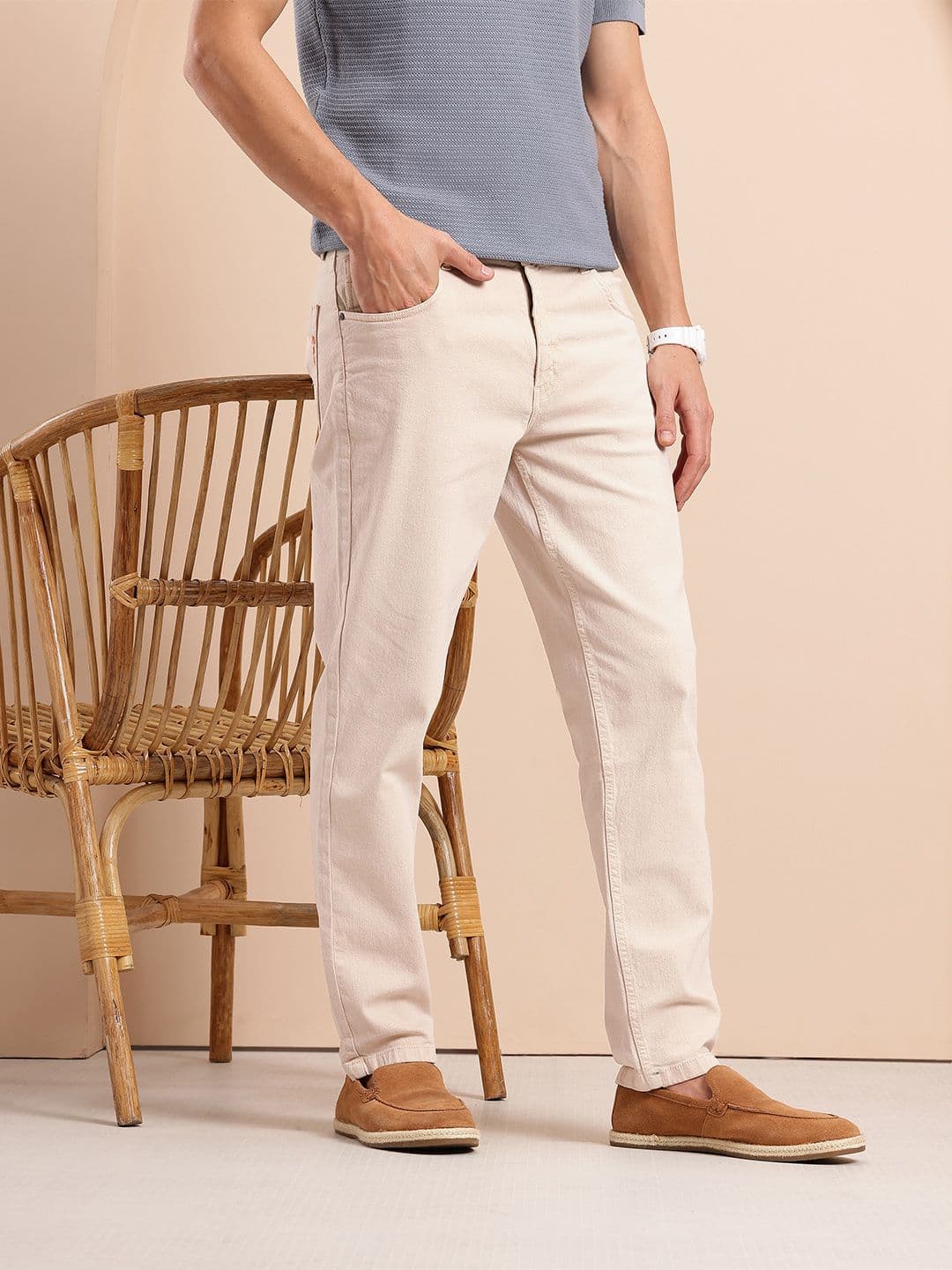 Mast & Harbour Men Stretchable Slim Fit Jeans - view 1