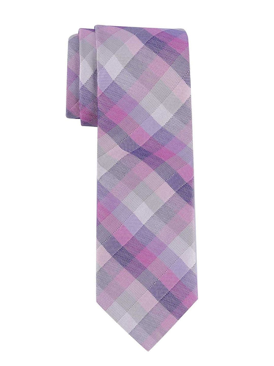 The Tie Hub Men Checked Broad Tie - view 1