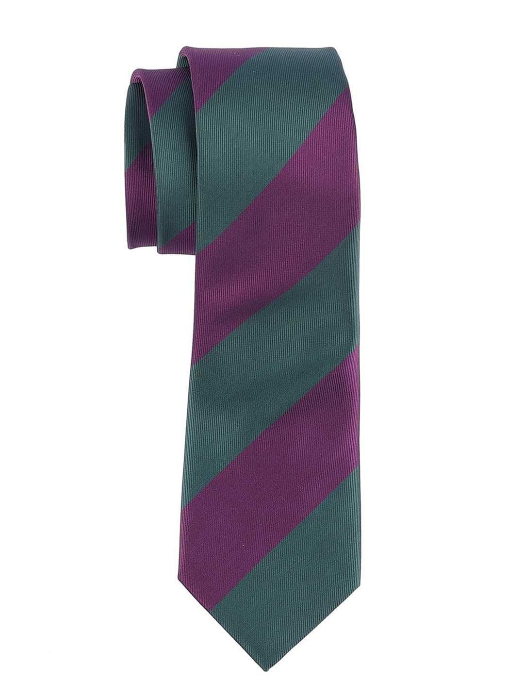 The Tie Hub Men Striped Bow Tie - view 1