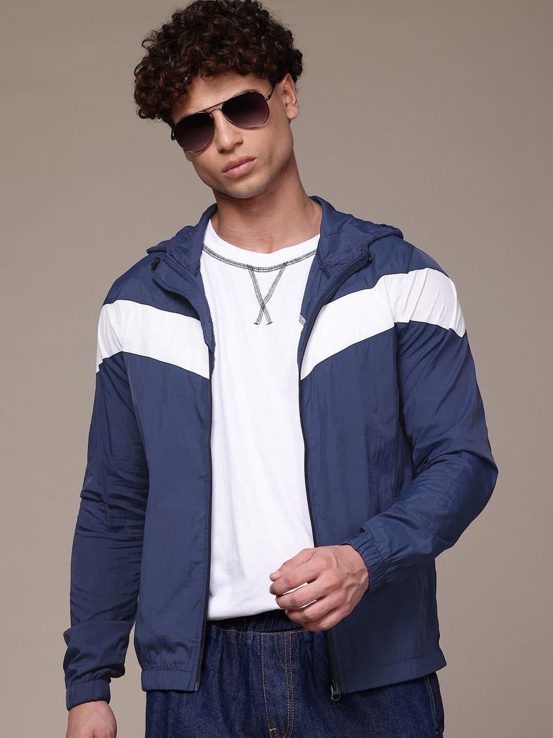 The Roadster Lifestyle Co. Men Striped Tailored Jacket - view 1