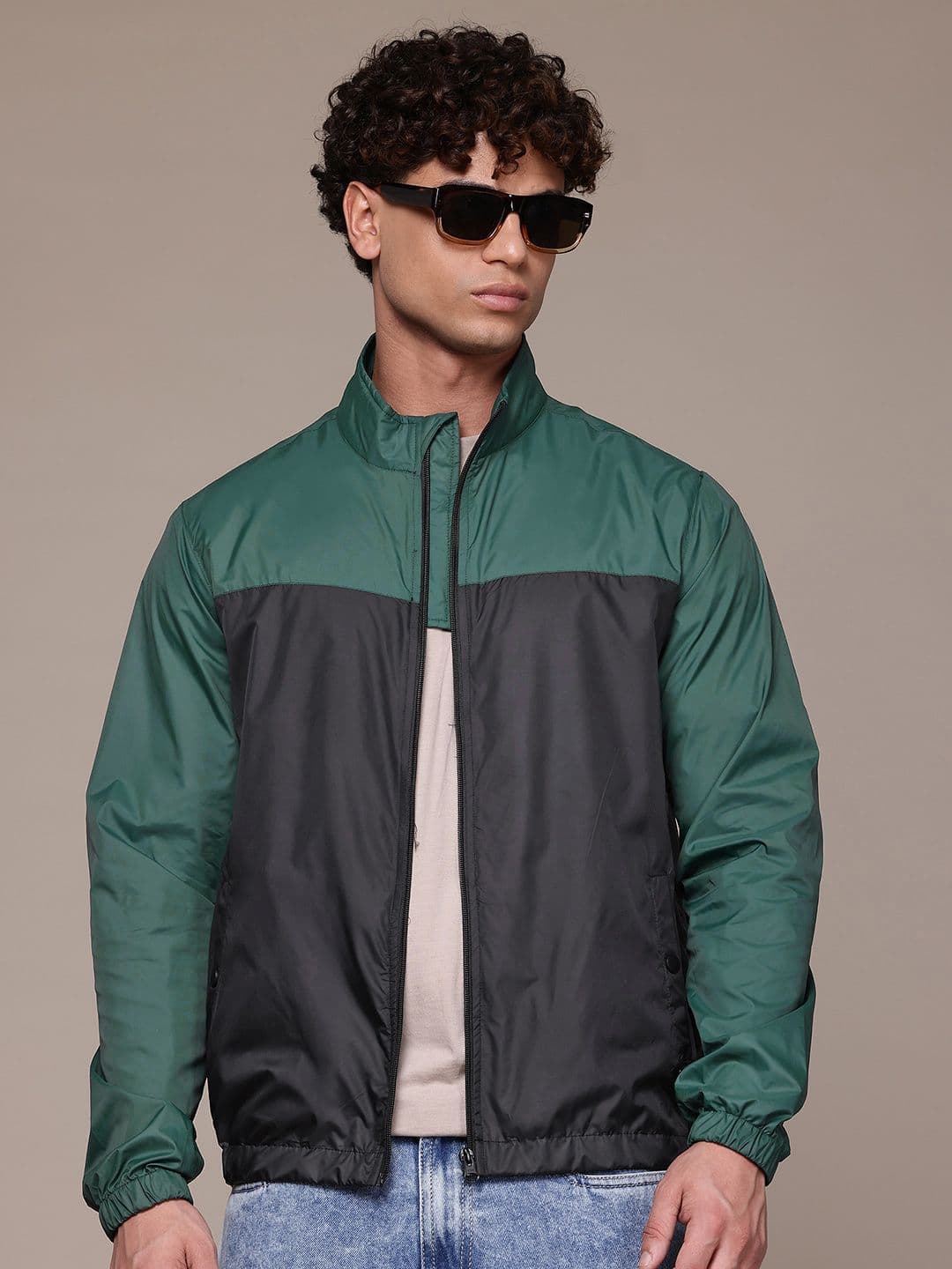 Roadster The Lifestyle Co Colourblocked Tailored Jacket - view 1