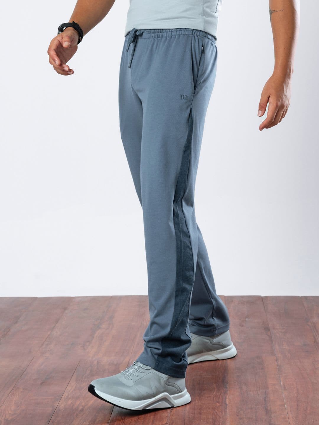 DAMENSCH Men Durable Matte FinishIdeal Winters Essential Cut N Sew Prima Jersey Track Pant - view 1