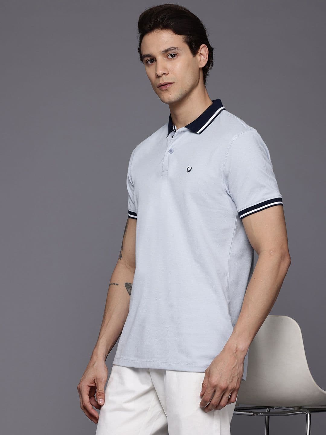 Allen Solly Men Polo Collar T-shirt - view 1