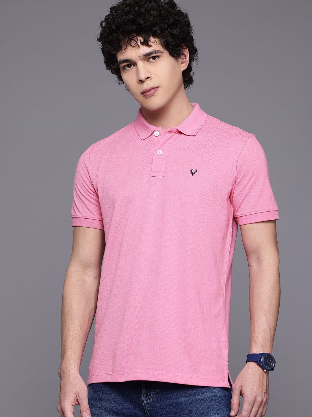 Allen Solly Men Polo Collar T-shirt - view 1