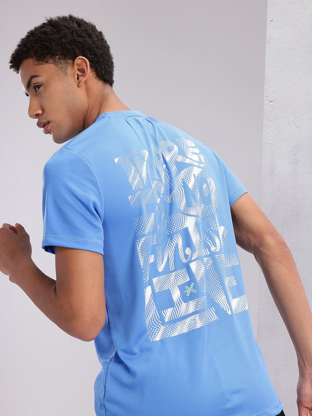 HRX by Hrithik Roshan Couple Collection Typography Printed Running T-shirt - view 1