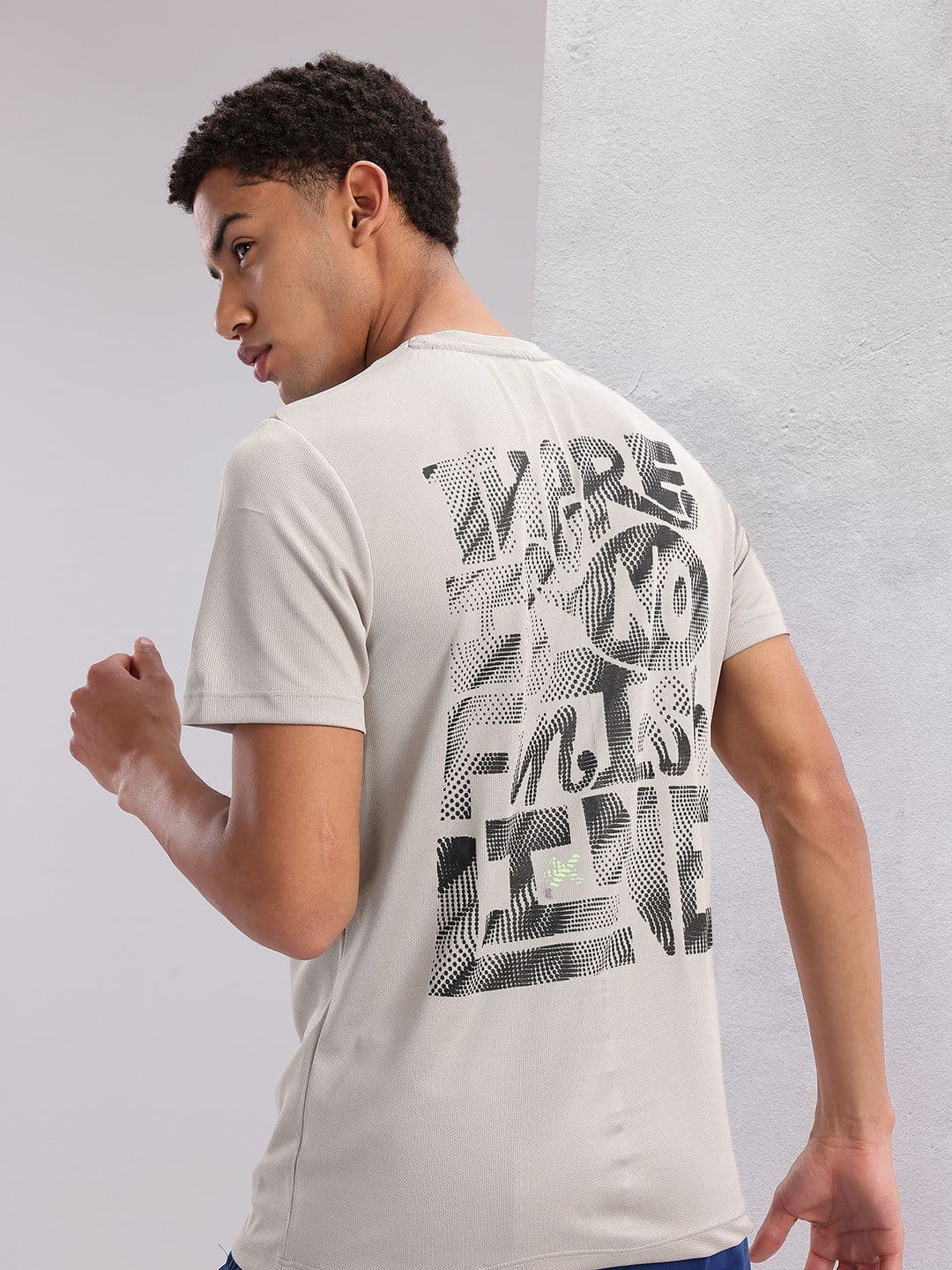 HRX by Hrithik Roshan Couple Collection Typography Printed Running T-Shirt - view 1