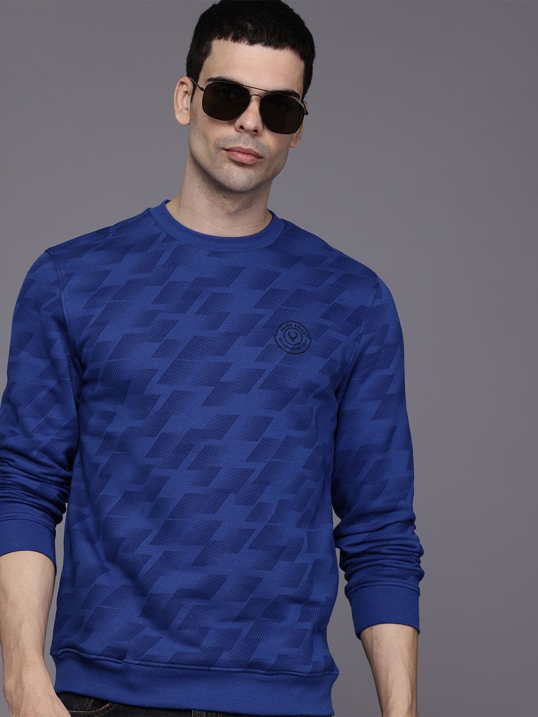 Allen Solly Geometric Printed Sweatshirt - view 1