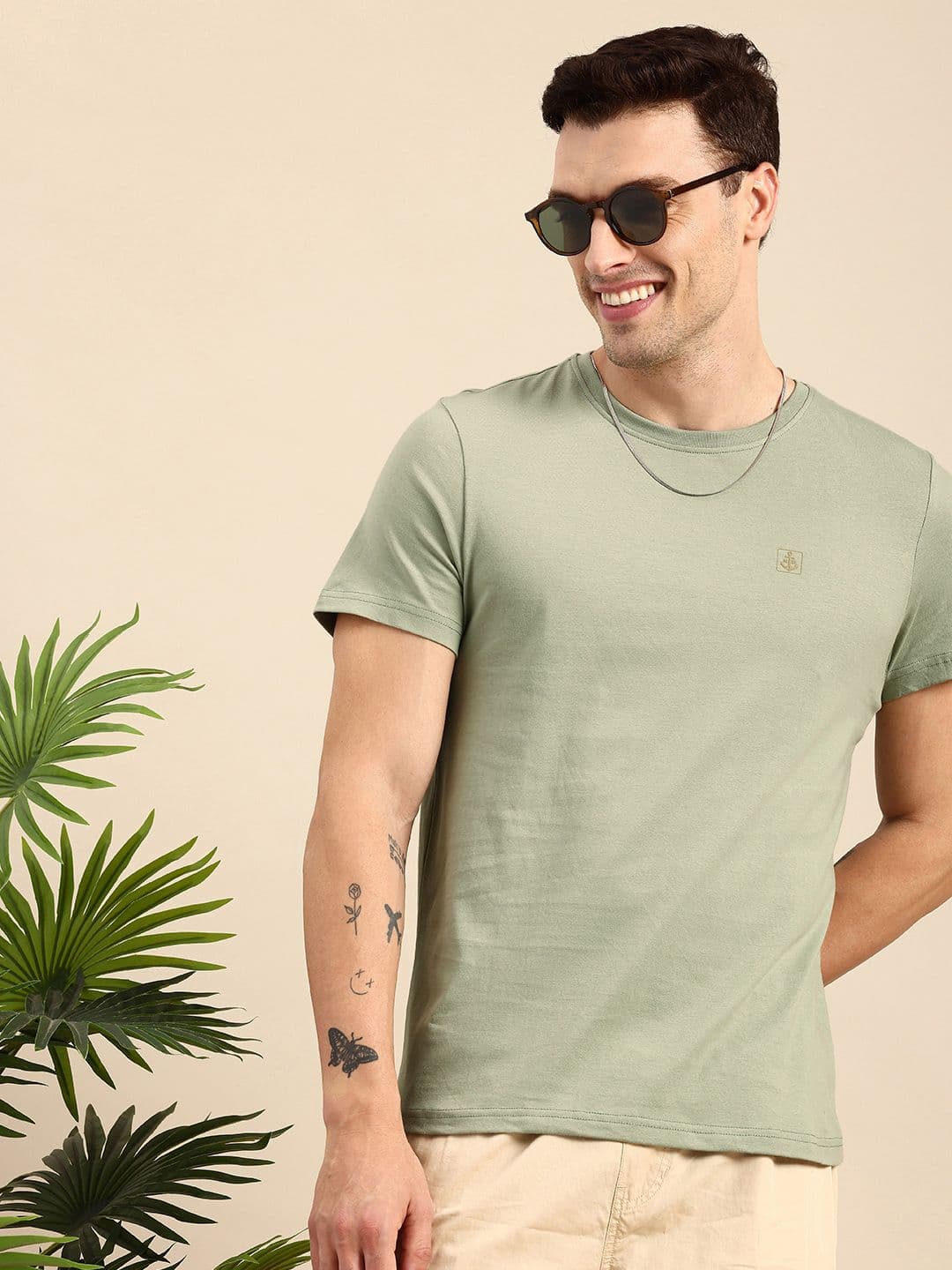 Mast & Harbour Men Cotton Bio Finish T-shirt - view 1