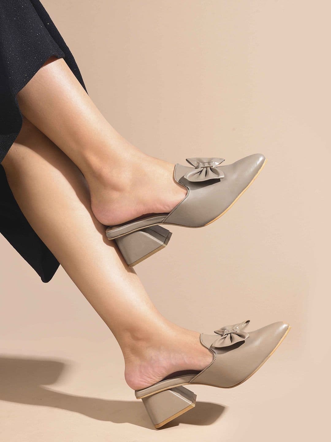 JM Looks Women Block Mules - view 1