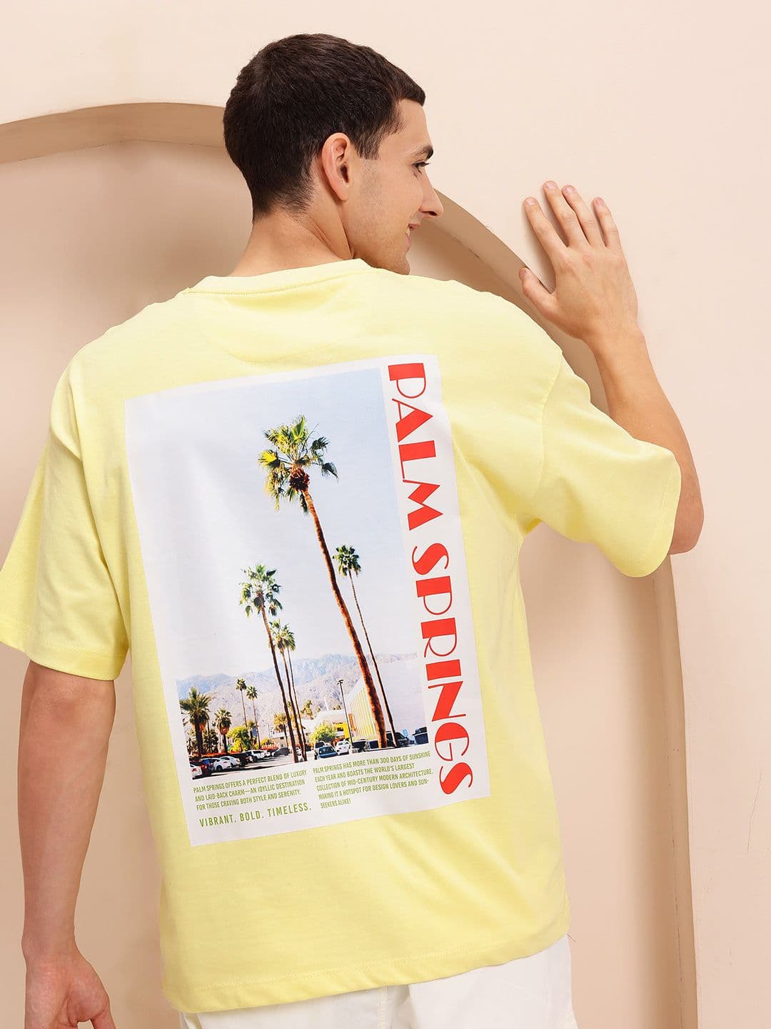 Mast & Harbour Men Printed Relaxed Fit T-shirt - view 1