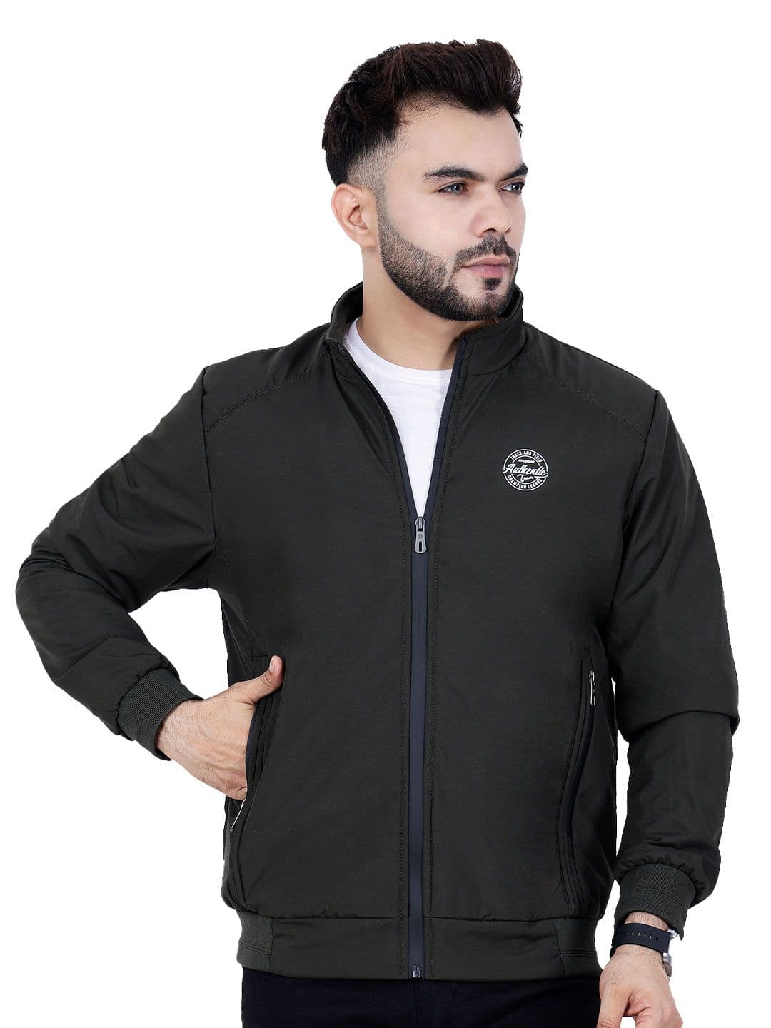 Dollar Men Lightweight Bomber Jacket - view 1