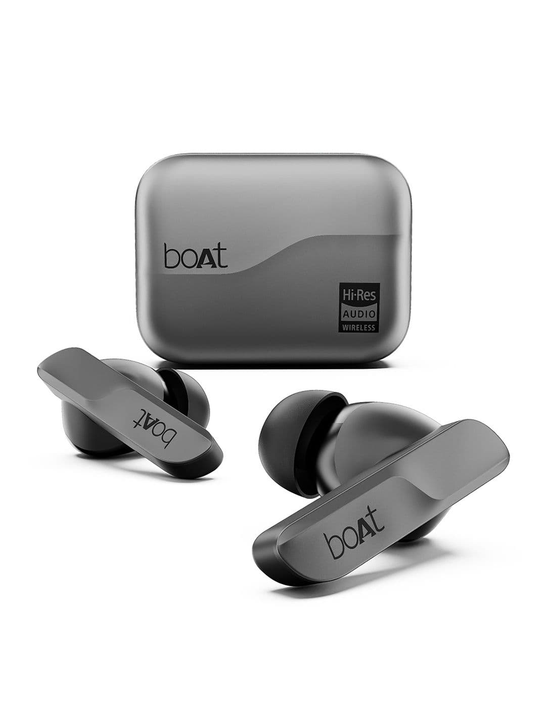 boAt Airdopes 800 HiDef True Wireless in Ear ASAP Charge Headphones - Graphite Grey - view 1