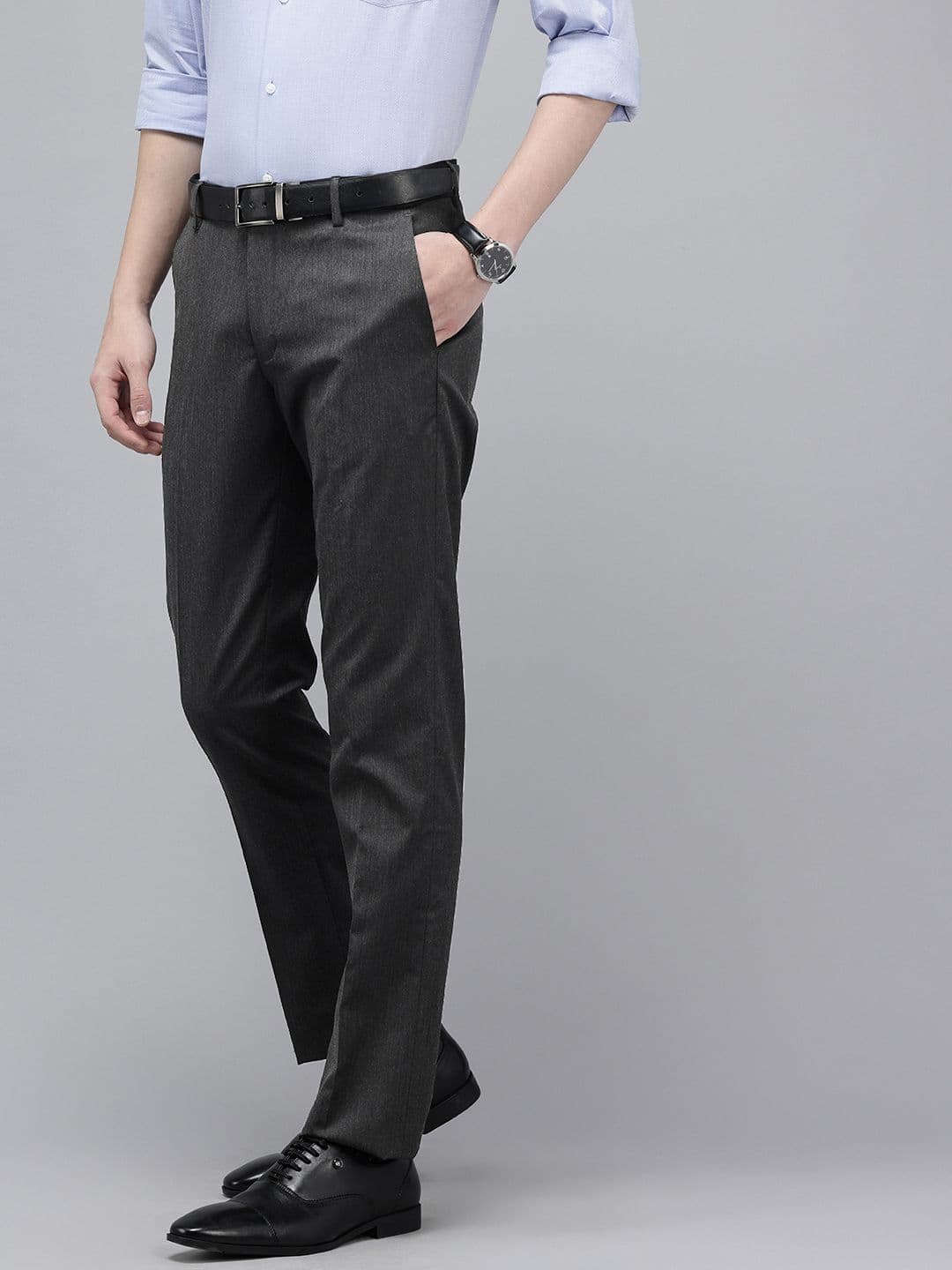 Arrow Men Original Tapered Fit Formal Trousers - view 1