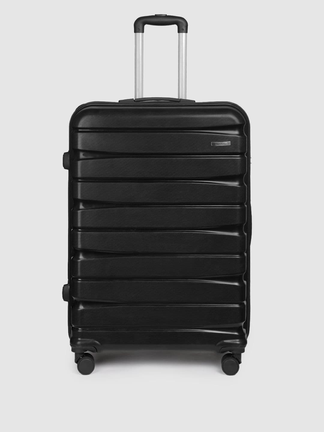 Teakwood Leathers India Textured 360 Degree Rotation Hard Large-Sized Trolley Bag 96L - view 1