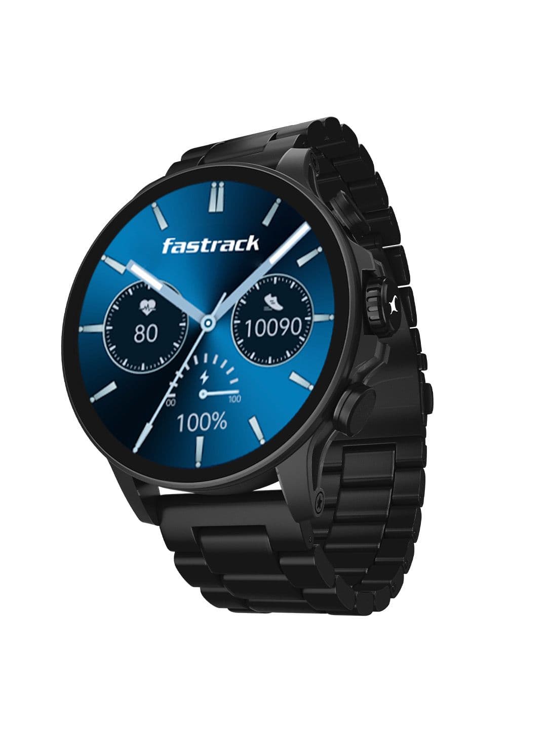 Fastrack Marvellous FX2 1.54 AMOLED Display 1000Nits Working Crown BT Calling Smart Watch - view 1