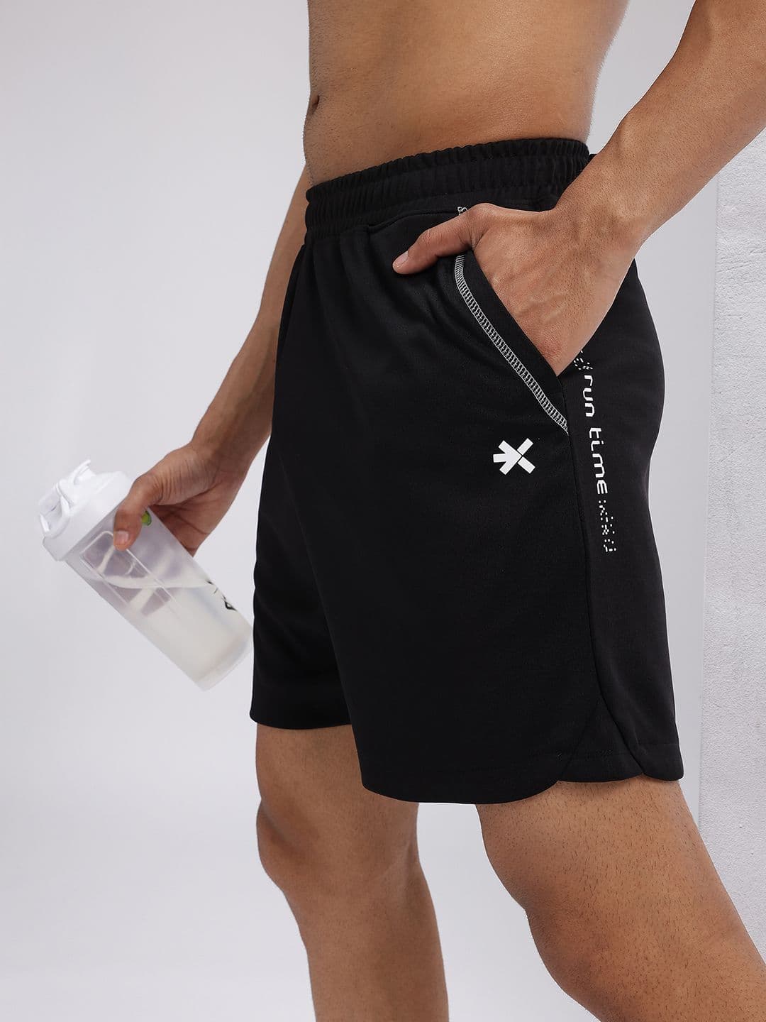 HRX by Hrithik Roshan Men Rapid Dry Printed Running Shorts - view 1