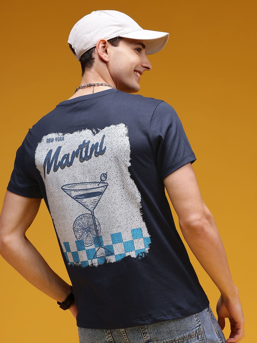 HERE&NOW Graphic Printed Cotton T-shirt - view 1