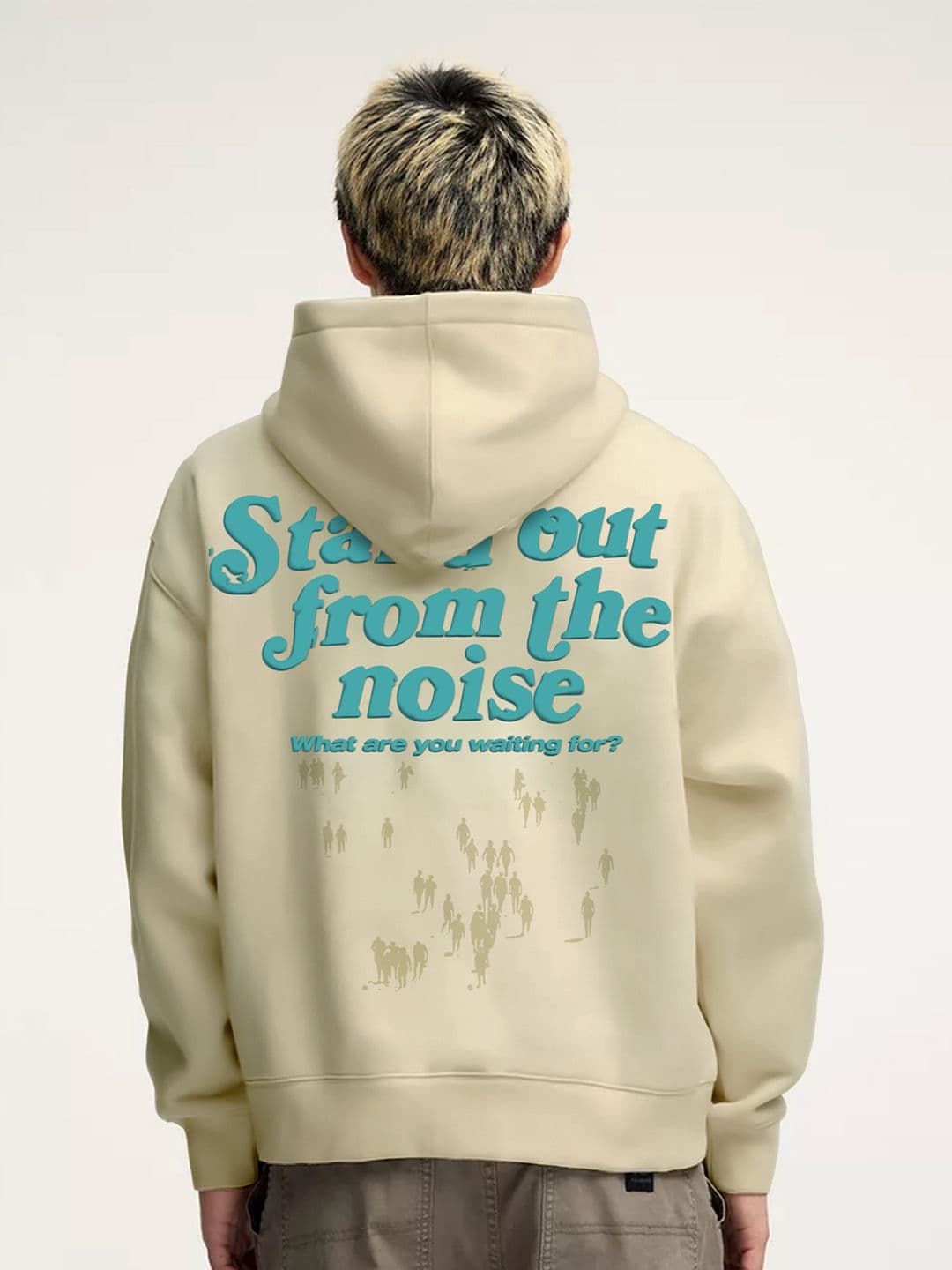 Maniac Men Printed Hooded Sweatshirt - view 1