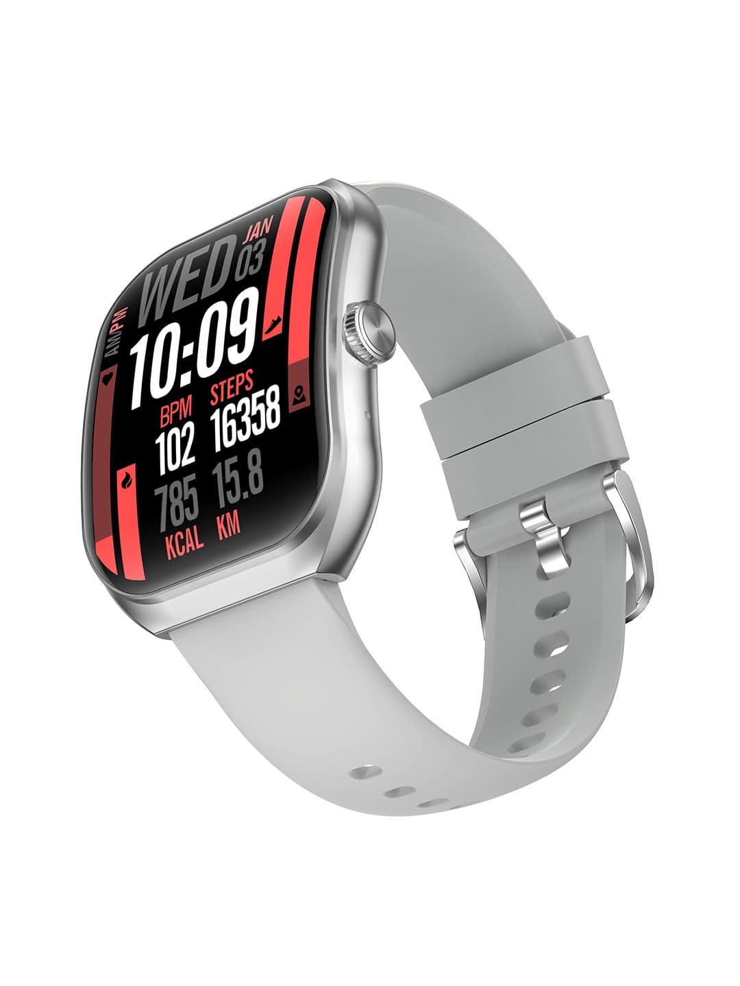 Timex Smart Progen 1.95"(4.95 cm) AMOLED Display Smartwatch TWTXW802T - view 1