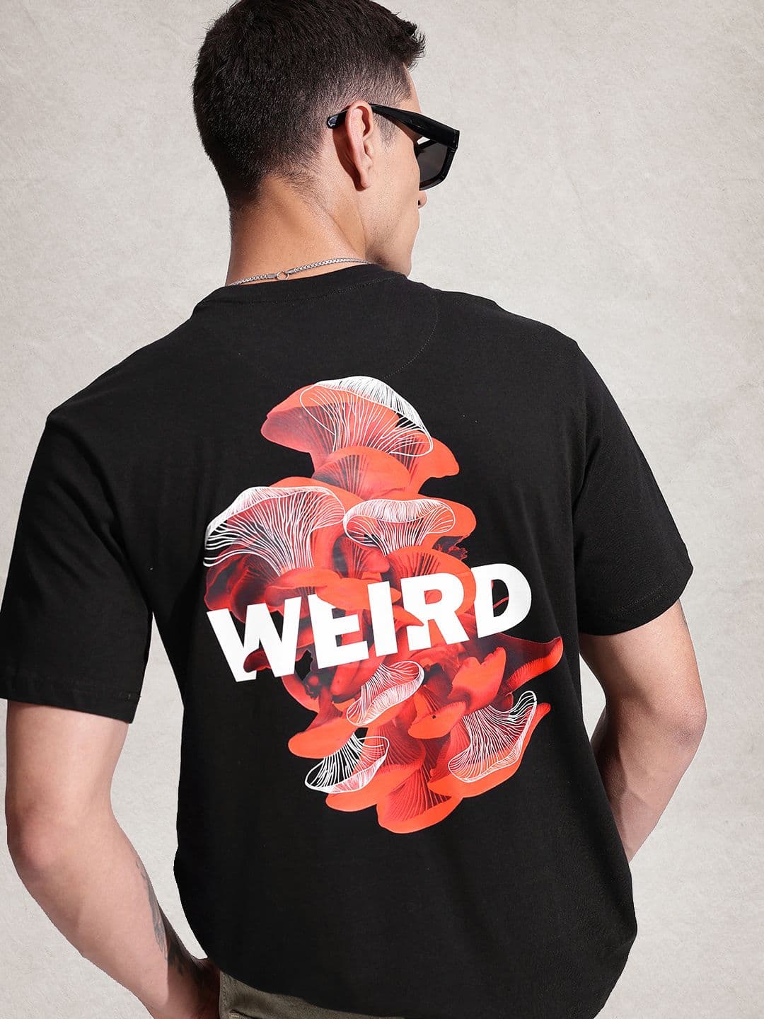 WROGN Printed Cotton Regular Fit T-shirt - view 1