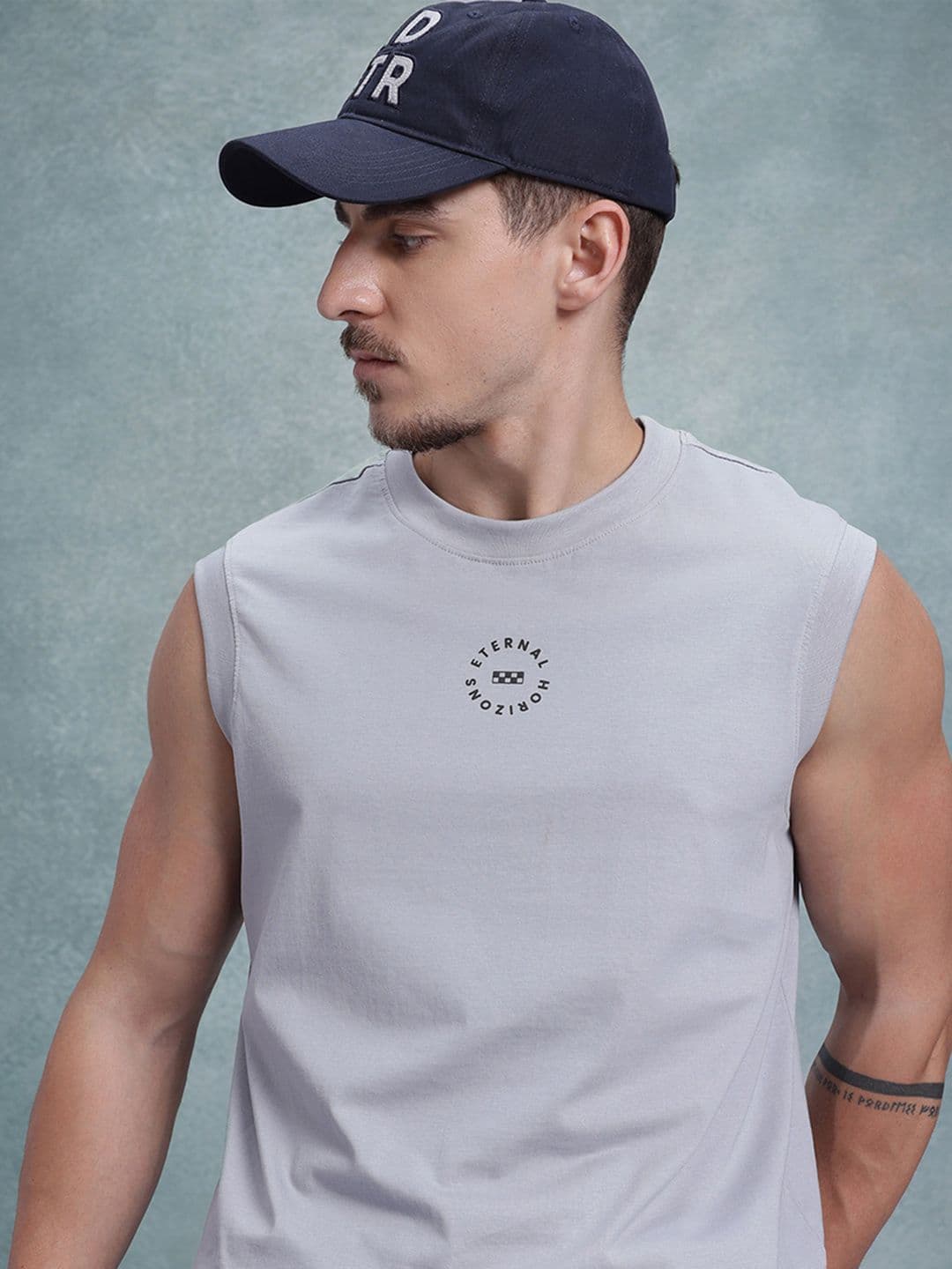 The Roadster Life Co. Printed Cotton T-shirt - view 1