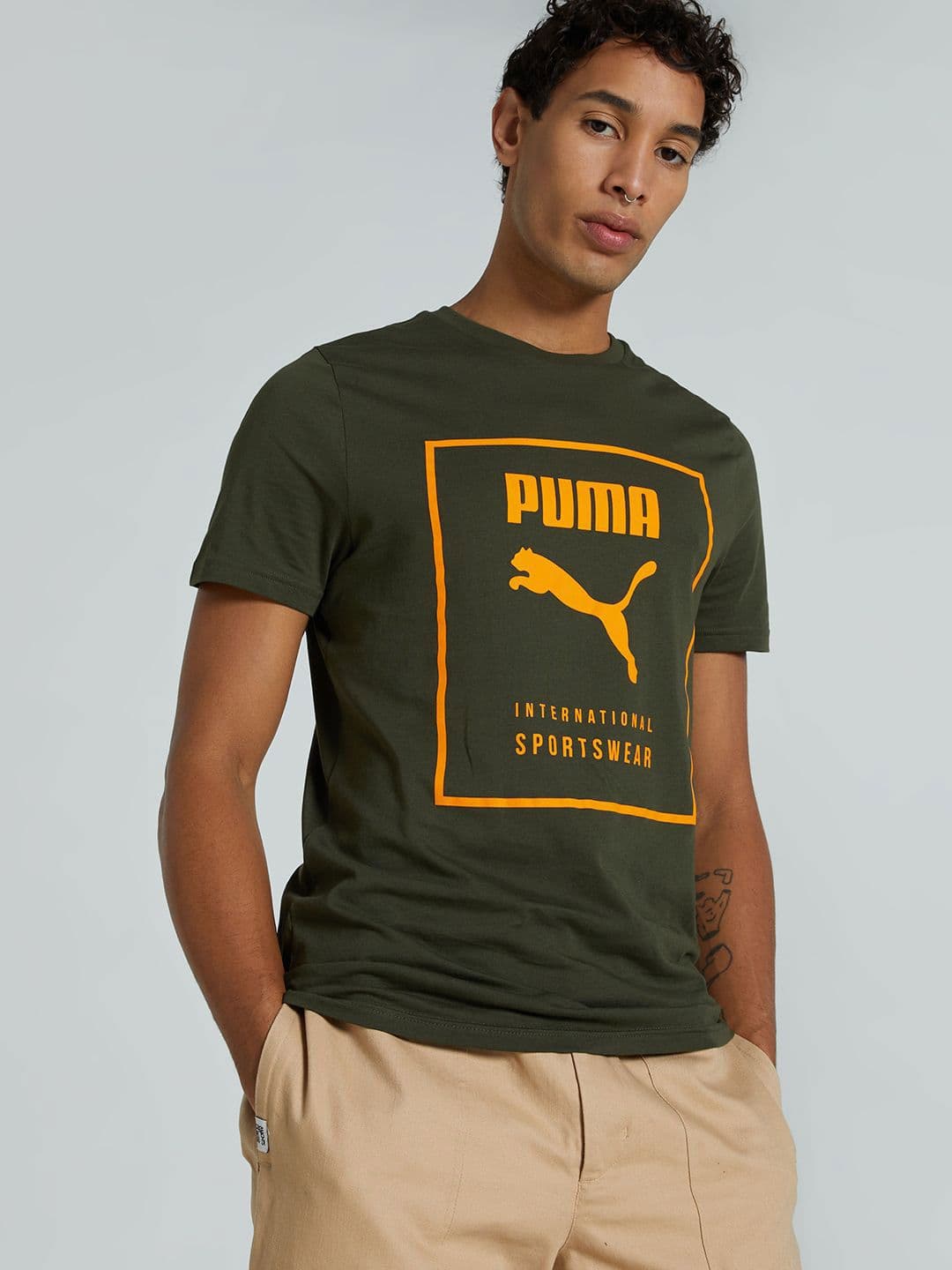 Puma Men Box Graphic Slim Fit Tee - view 1