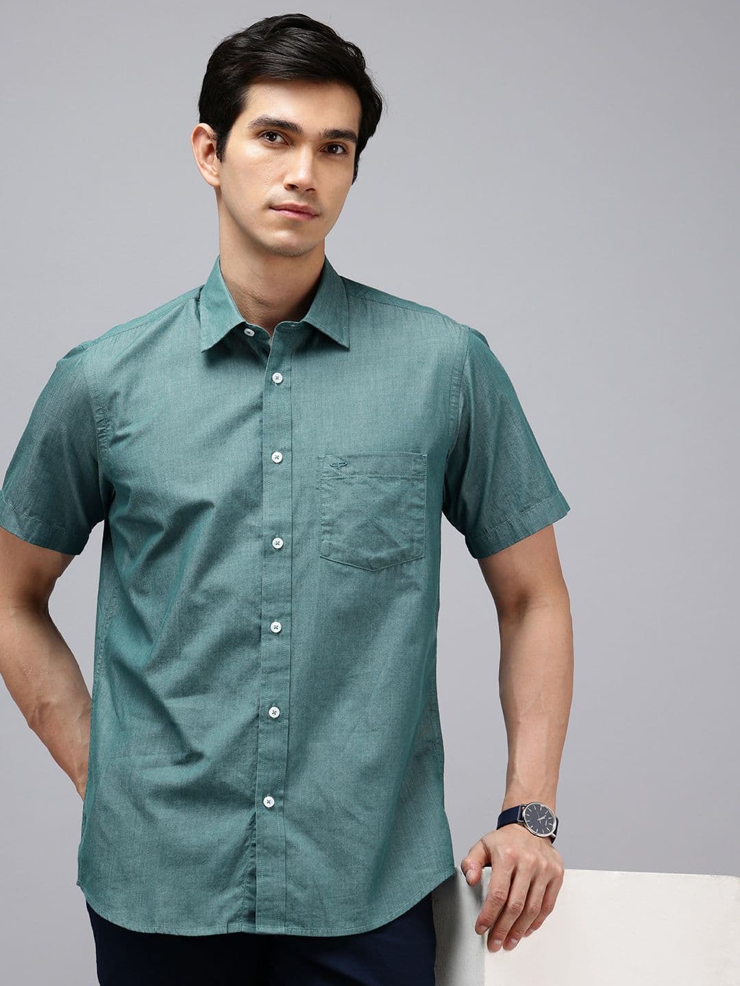ColorPlus Pure Cotton Casual Shirt - view 1