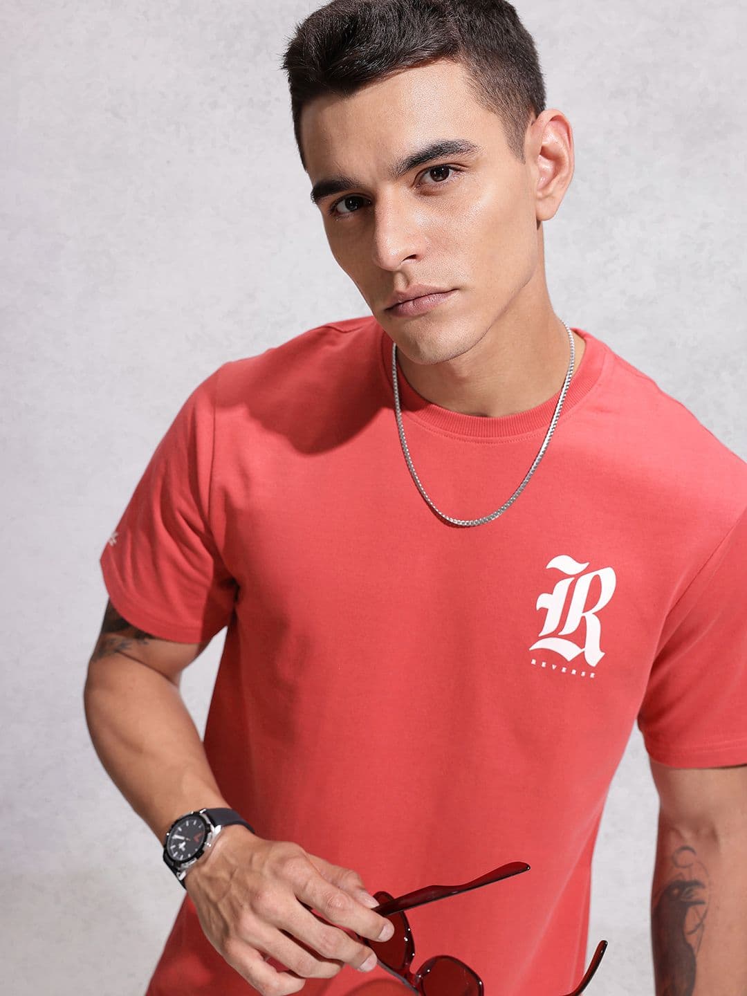 WROGN Pure Cotton Regular Fit T-shirt - view 1