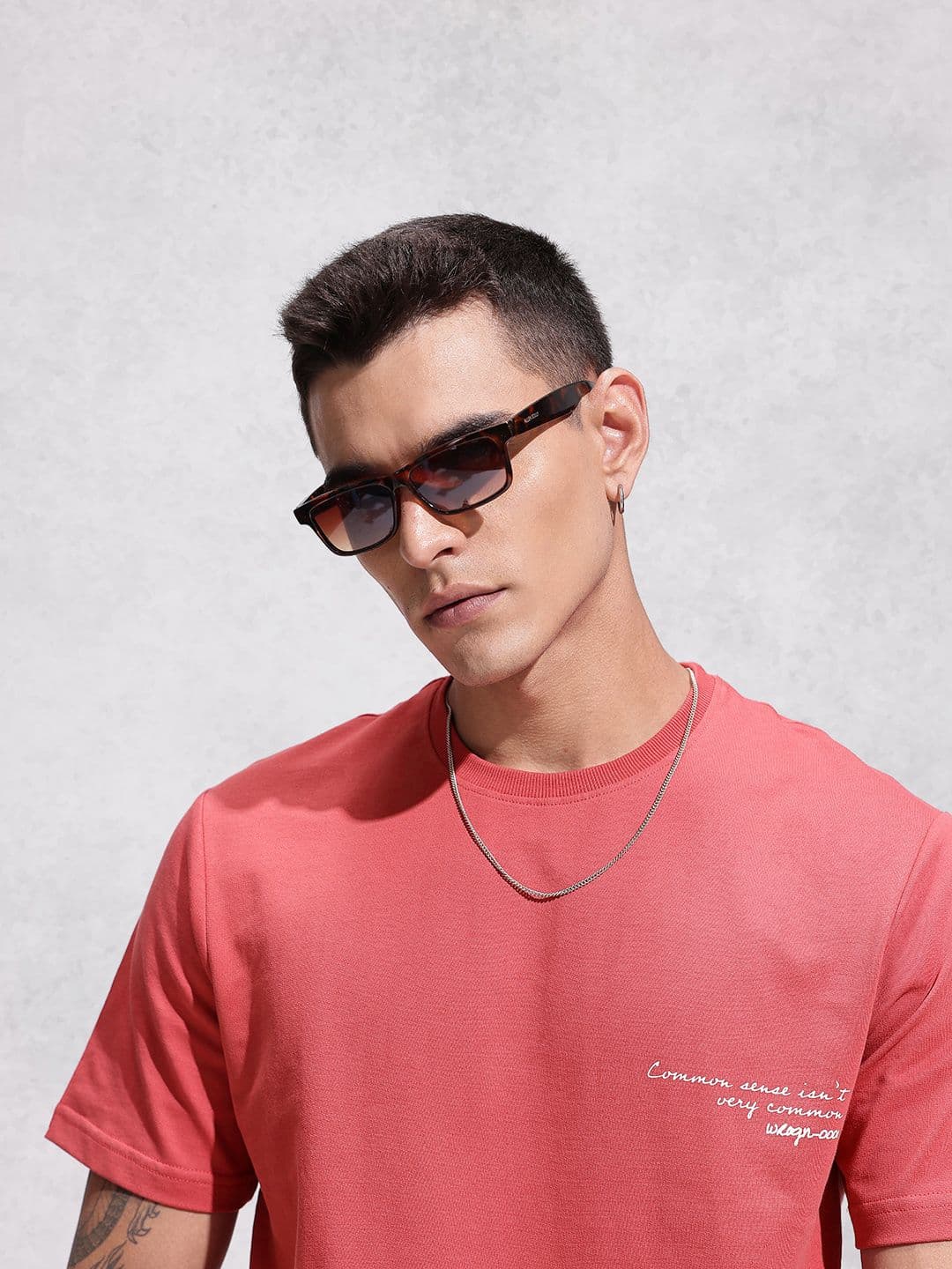 WROGN Pure Cotton Regular Fit T-shirt - view 1
