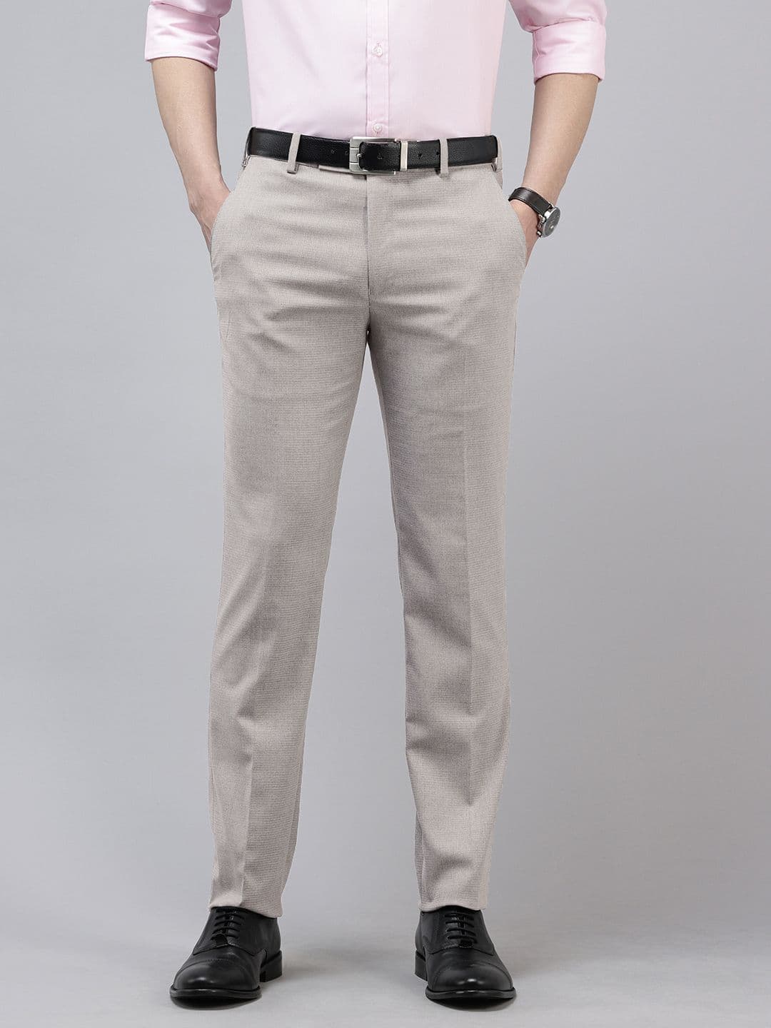 Park Avenue Men Slim Fit Formal Trousers - view 1