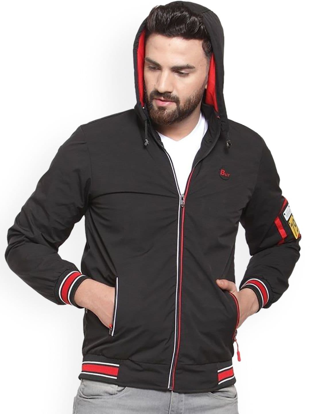 Ben Martin Men Windcheater Biker Jacket with Patchwork - view 1