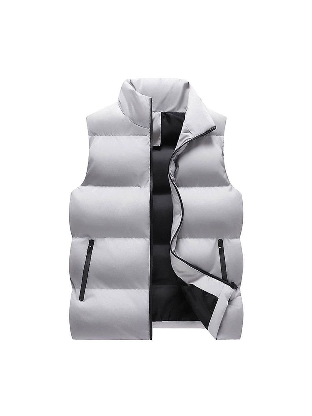 StyleCast x Revolte Mock Collar Puffer Casual Jacket - view 1