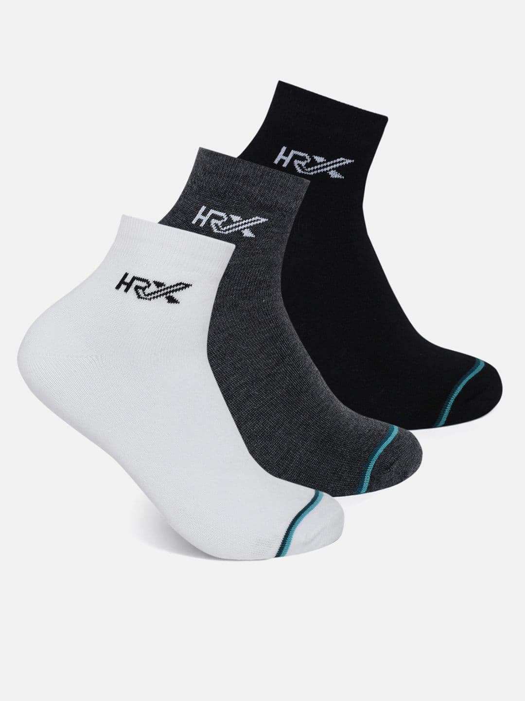 HRX by Hrithik Roshan Men Pack Of 3 Ankle-Length Socks - view 1