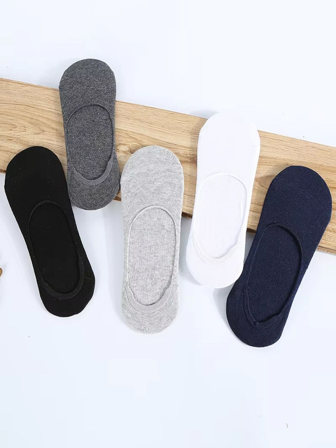 FIMS Unisex Pack Of 5 Anti-Slip No Show Low Cut Sports Loafer Socks - view 1