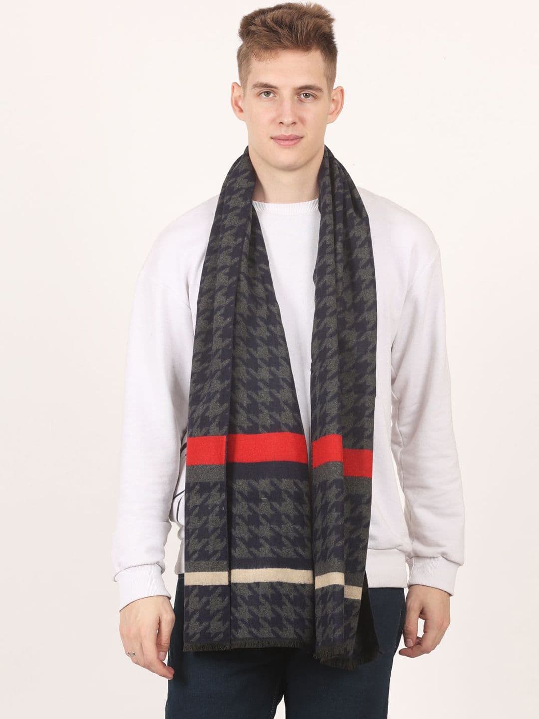 Calvadoss Men Patterned Mufflers - view 1