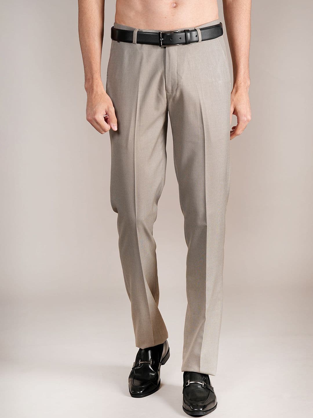 Cantabil Men Regular Fit Formal Trousers - view 1