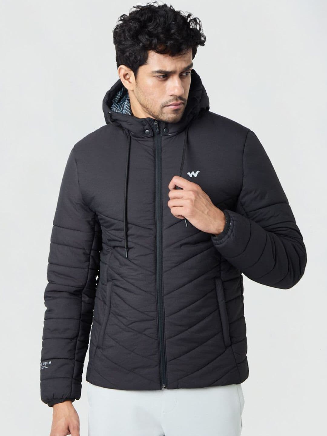 Wildcraft Men HEATLOCK HUSKY 2.0 Hooded Solid Casual Puffer Lightweight Jacket - view 1