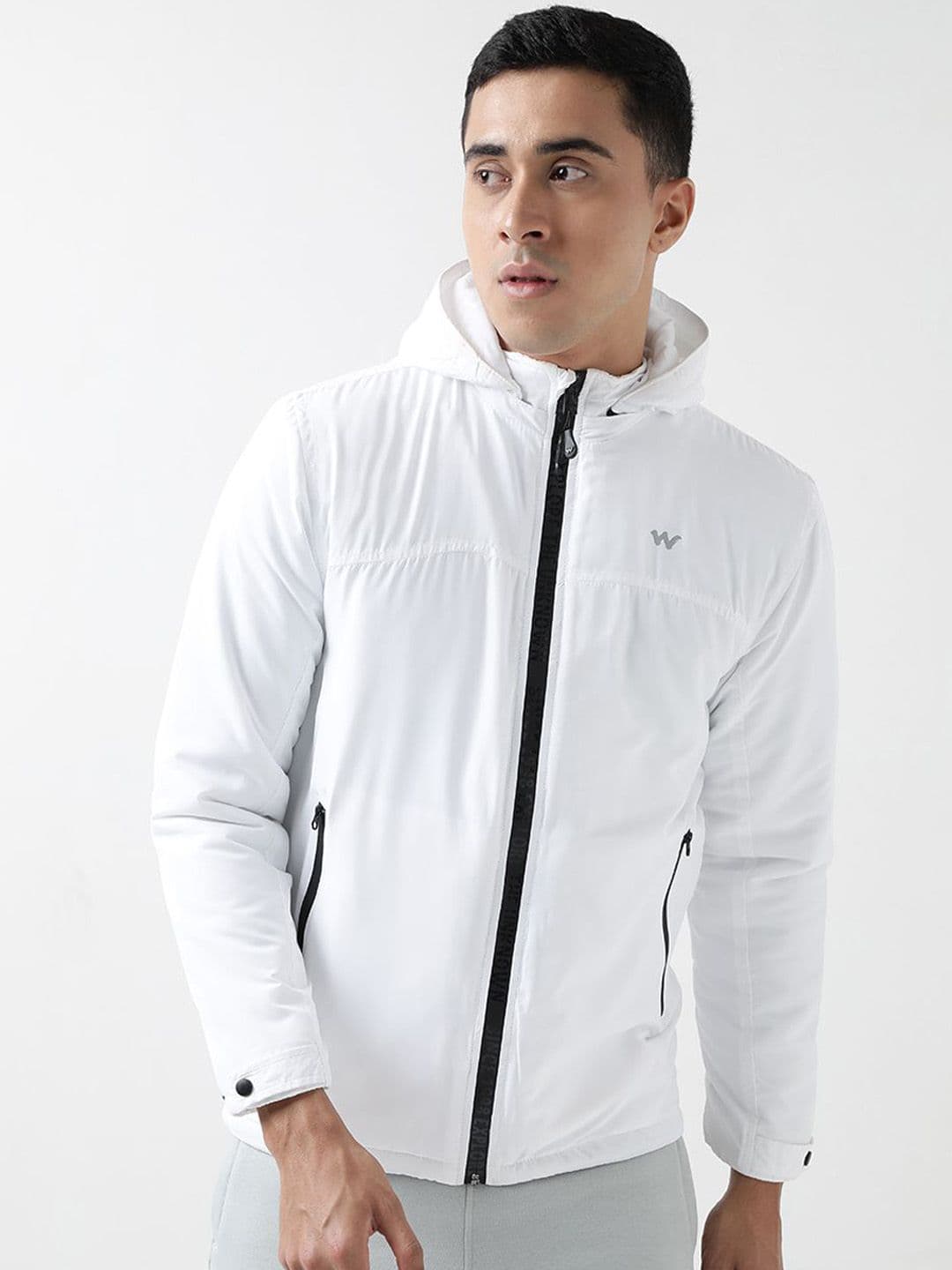 Wildcraft Men Hooded Solid Casual Bomber Lightweight Jacket - view 1