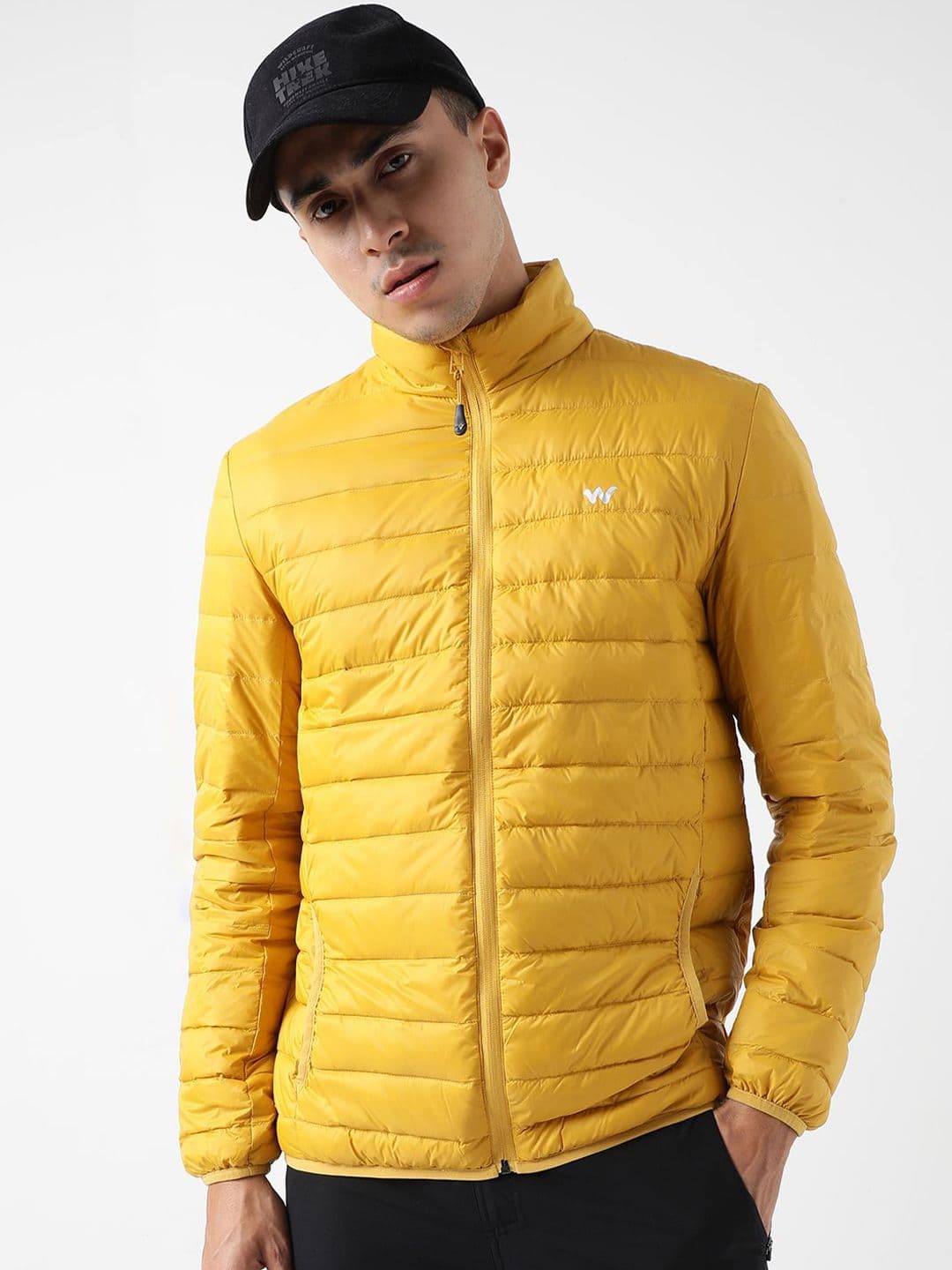 Wildcraft Men Mock Collar Solid Casual Puffer Lightweight Jacket - view 1