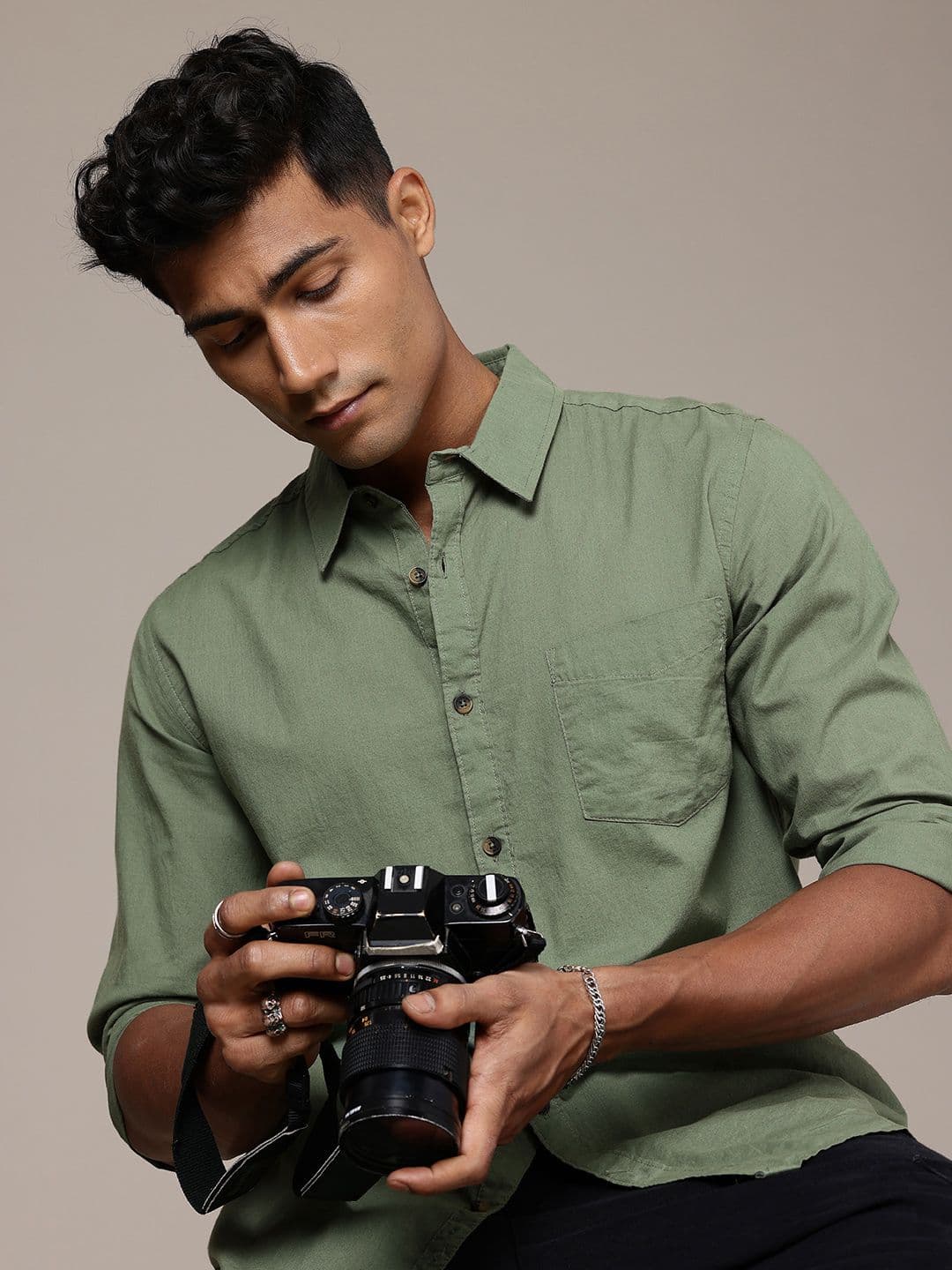 The Roadster Life Co. Pure Cotton Casual Shirt - view 1
