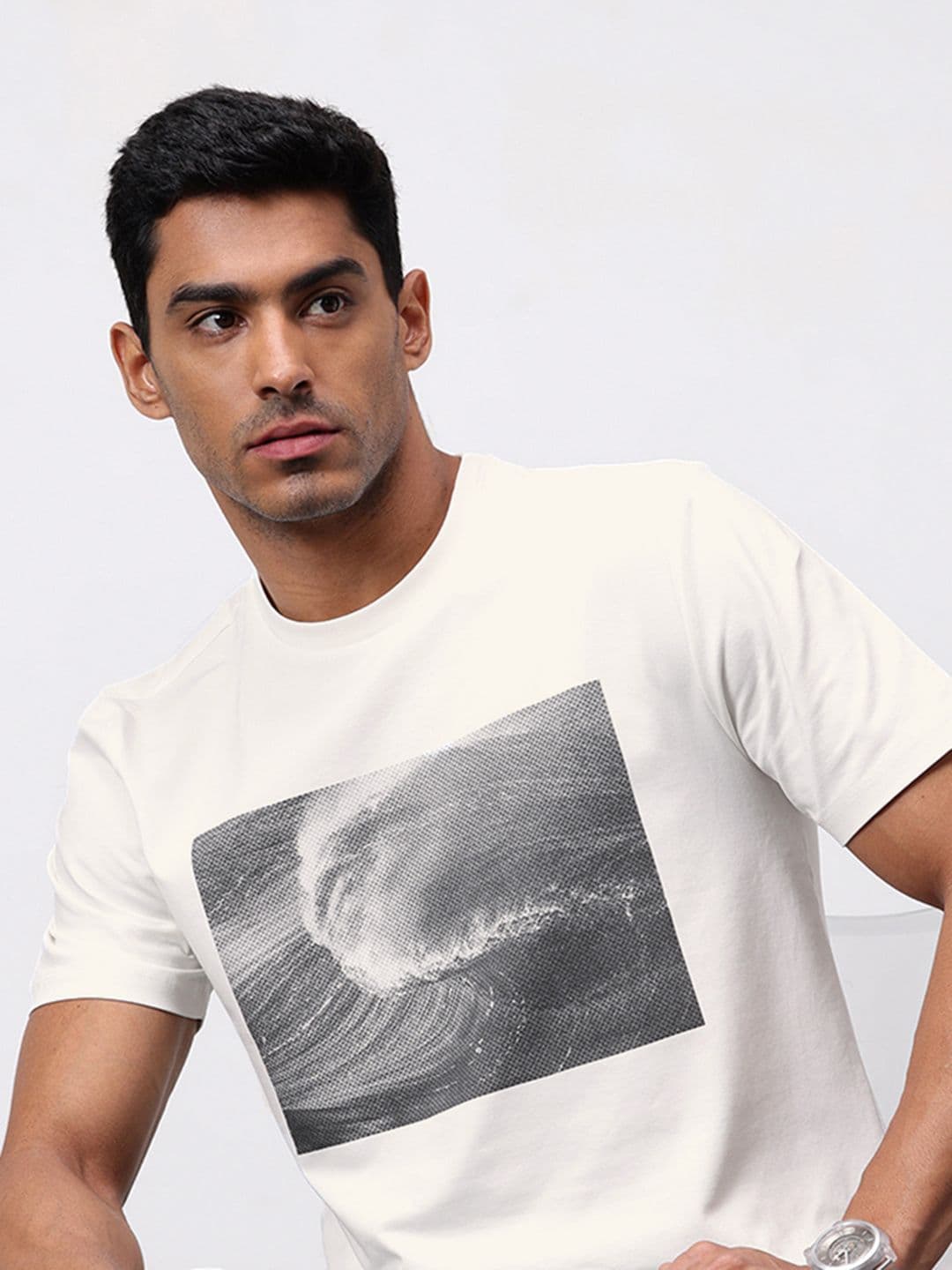 ether Grower Graphic Printed Relaxed Fit T-shirt - view 1