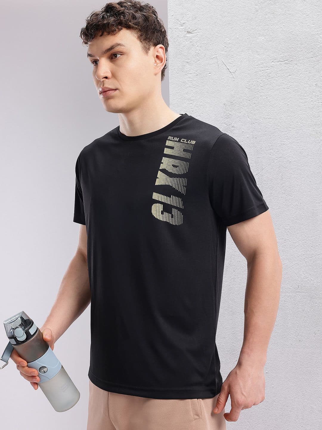 HRX by Hrithik Roshan Printed Running T-shirt - view 1