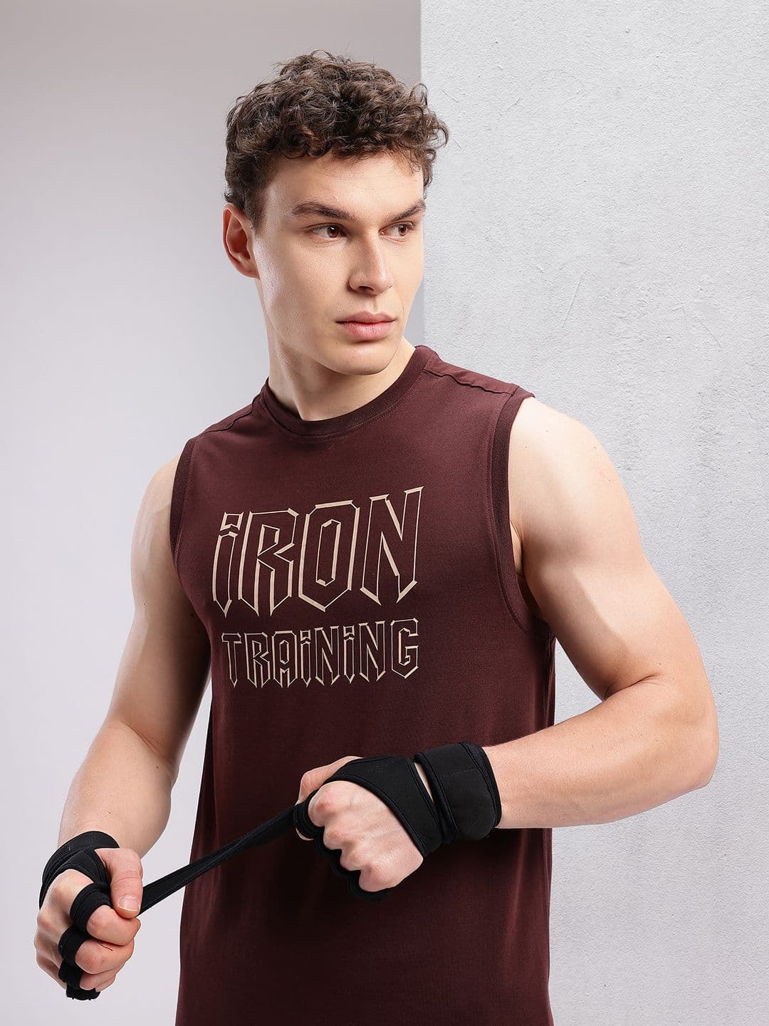 HRX by Hrithik Roshan Men Typography Printed Training T-shirt - view 1