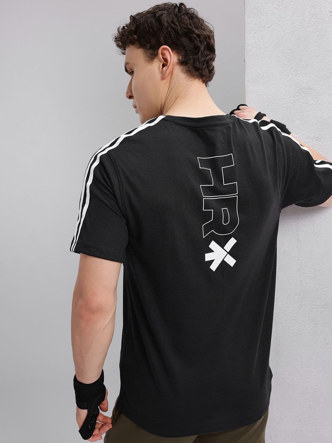 HRX by Hrithik Roshan Men Printed Training T-shirt - view 1