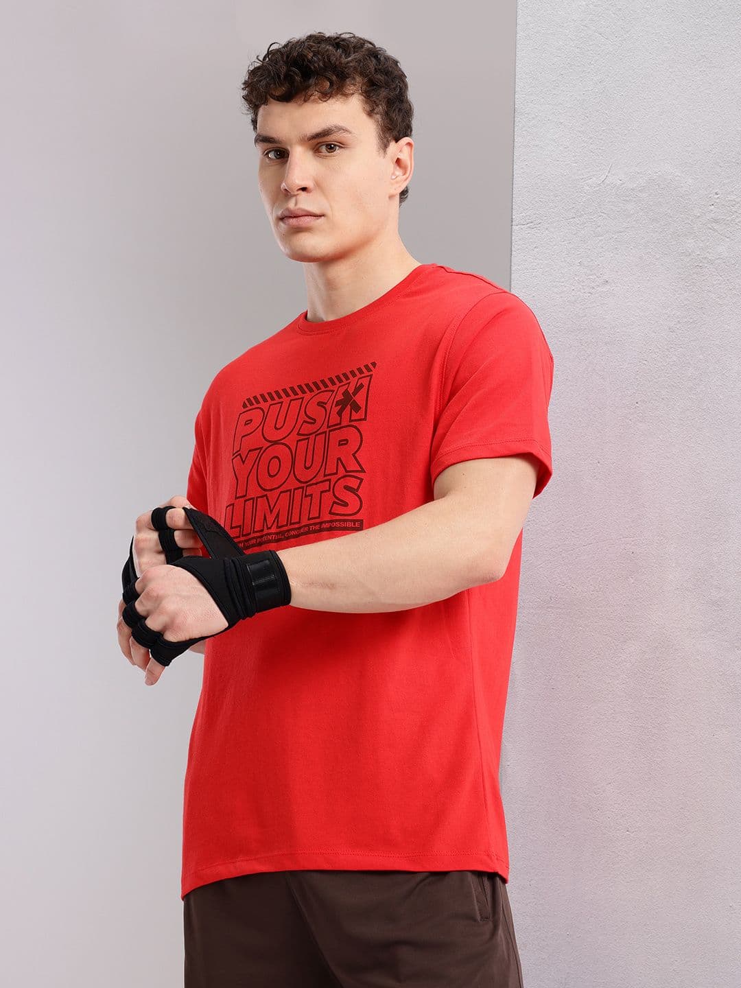 HRX by Hrithik Roshan Men Relaxed Fit Training T-shirt - view 1
