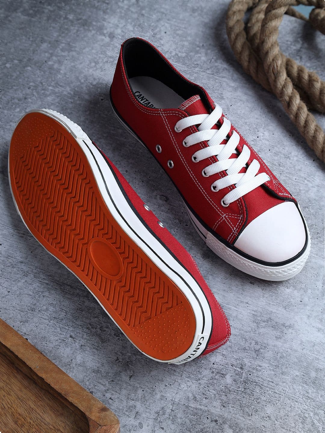 Cantabil Men Colourblocked Sneakers - view 1