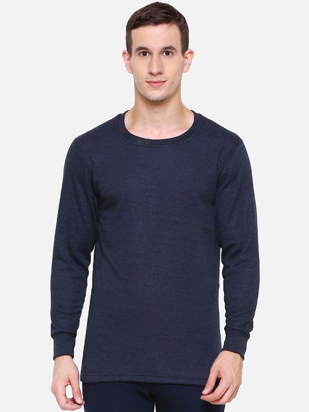 BODYCARE INSIDER Cotton Round Neck Thermal Top - view 1