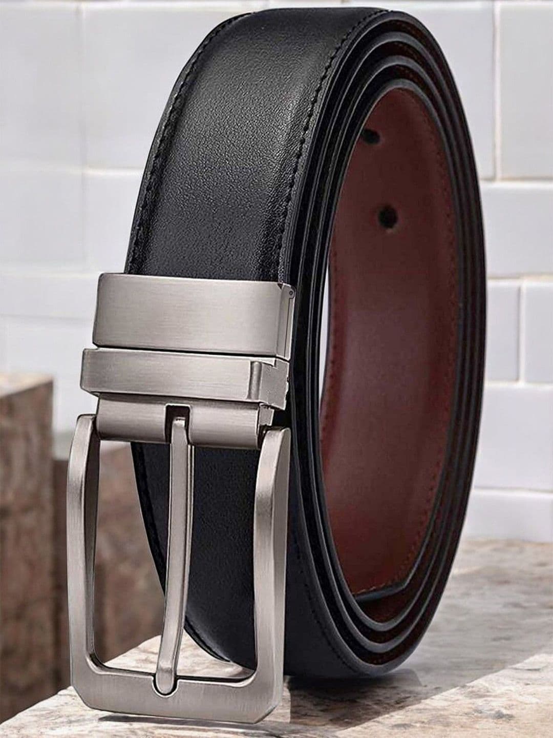 Provogue Men PU Reversible Formal Belt - view 1